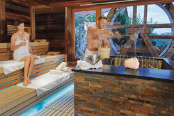 Finnische Sauna im Wellnesshotel in Bayern